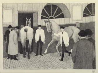 Der Pferdemarkt (Barbican Nr. 1) 1920
